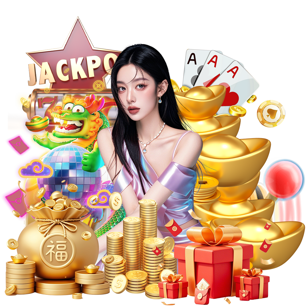 Fa Cai Shen Deluxe slot game interface showing reel symbols and spin button